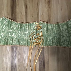 Light Green Corset